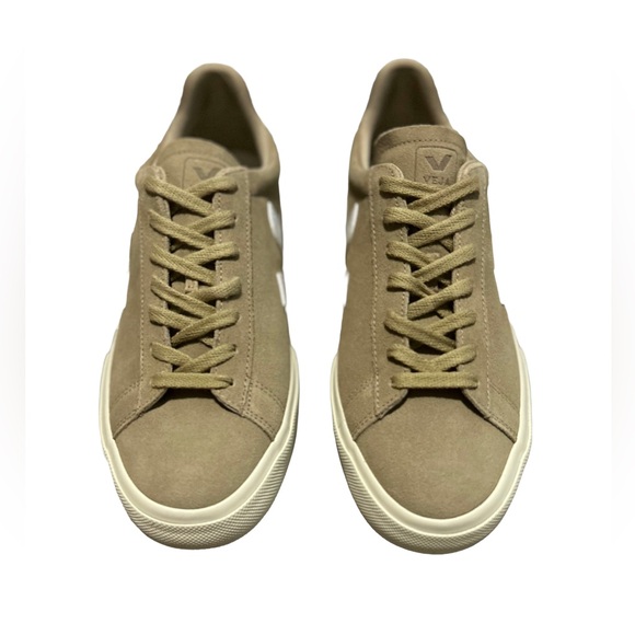 New! Veja Dune/White Suede Sneakers - Picture 3 of 7